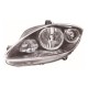 Seat Leon 2009-2012 Black Inner Halogen Head Lamp Unit Passenger Side